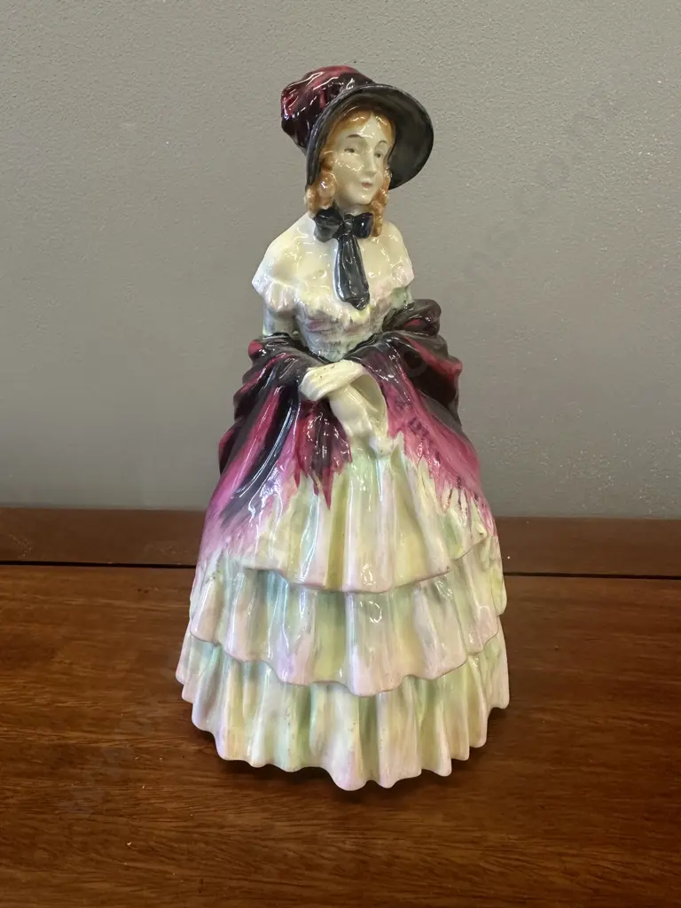 Royal Doulton Victorian Lady Figurine HN1208 H19.5cm.  Image 1++